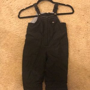 Black Old navy snow bib 18-24 months